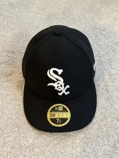 New Era 59FIFTY ブラックキャップ ホワイトソックス