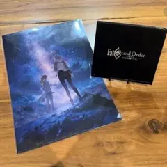 【未開封】劇場版FGOソロモン公開記念ライブビューイング特典クリアファイル&色紙