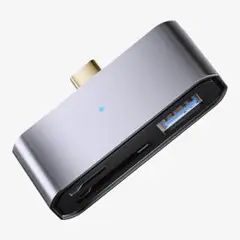 USB Type-C sdカードリーダー 3in1 変換アダプタ 高速データ転送
