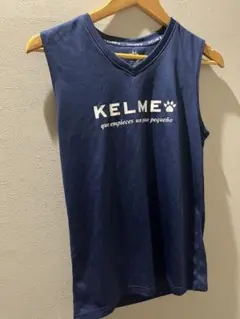 KELME ネイビー Vネック タンクトップ