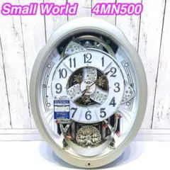 電波からくり時計　スモールワールドブルーム　 4MN500RH18 ヨドバシ.com - リズム時計 からくり 電波時計 スモールワールド