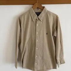 Ralph Lauren ラルフローレン Mサイズ 長袖シャツ ベージュ