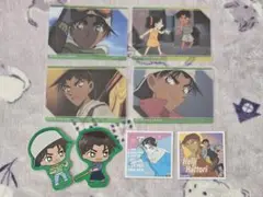 名探偵コナン 服部平次 カード/ステッカー/シール まとめ売り 8枚