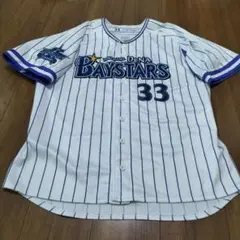 【美品】横浜DeNAベイスターズ 乙坂智 ホーム ユニフォーム 背番号33