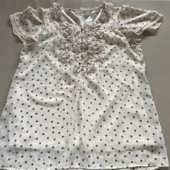 レディース　フリルブラウス