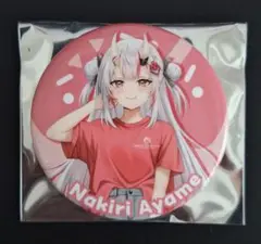 ホロライブ 百鬼あやめ 缶バッジ オフィシャルショップ 大阪限定