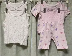 パジャマ上下＆タンクトップ2枚 4点セット