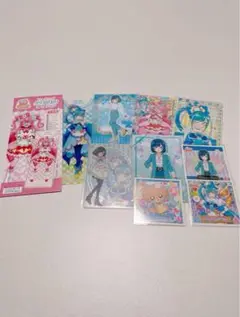 プリキュア　デパプリ映画　キュアスパイシー　パムパム　心音　カード　ウエハース