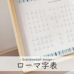 ローマ字表 ・ 北欧風 ・