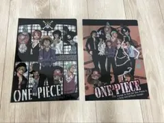 ONE PIECE クリアファイルA4サイズ　2枚セット