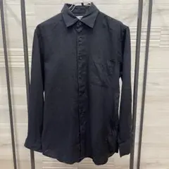 UNIQLO【ユニクロ】リネン　シャツ　長袖【size M】