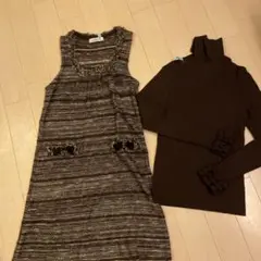 ギャラリービスコンティチュニック、ニットセットアップ 超美品