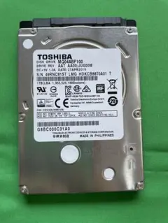TOSHIBA 2.5インチHDD 1TB