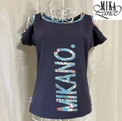 【正規品】⭐️MIKANO⭐️ミカランセ ロゴTシャツ 肩開き
