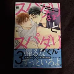 8月5日発売新刊BLコミック　藤河るり　スパダリさまとスパダリくん③