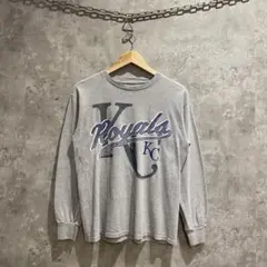 【送料無料】USA古着 ロンＴ MLB カンザスシティ・ロイヤルズ Royals