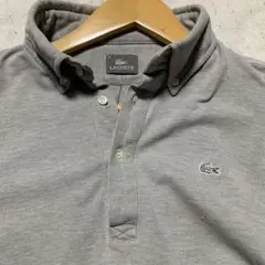 ト*ム様 【タグ付き、シミ有】LACOSTE ホワイト 長袖ポロシャツ タグ付き、シミ有】LACOSTE ホワイト 長袖ポロシャツ - メルカリ