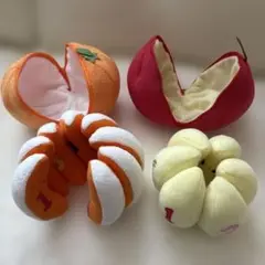 コンセル　食育くだものかずあそび みかん りんご　2点セット