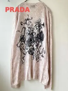 【超美品】PRADA プラダ 20万 カシミヤ100% ニット イタリア製