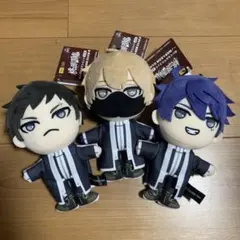 美品・GEO限定【桃源暗鬼】ぬいぐるみマスコット~全3種コンプセット~②