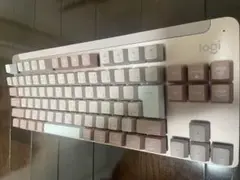 Logitech K855 キーボード 本体 ピンク/ホワイト