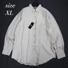 90s phiz フィズ シルク シャツ デットストック タグ付き カーキ XL