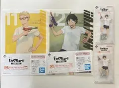 ハイキュー!! 月島蛍、山口忠アクリルスタンドクリアファイルセット