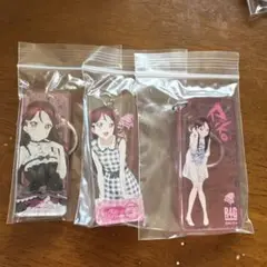 ラブライブ！サンシャイン梨子ちゃんアクキー3点セット