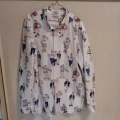 Captain Santa 日本製　メンズ　XLサイズ　ボタンダウンシャツ