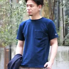 Champion / チャンピオン R/W INDIGO S/S TEE　シャツ