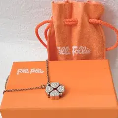 folli follie フォリフォリ ネックレス 四葉クローバー 2way