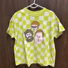 未使用マーキーズチェック柄イラストTシャツ Mサイズ