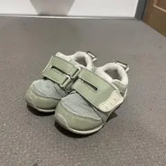 グリーン ベビー スニーカー ベルクロ　rio