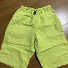 FOCUS ON 蛍光イエロー ハーフパンツ