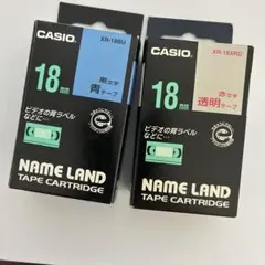 CASIO XR-18BU XR-18XRD テプラ