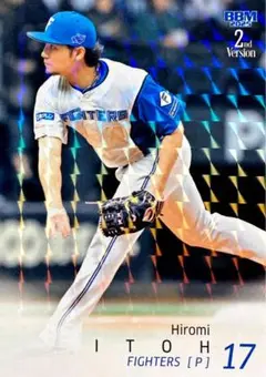 伊藤大海 北海道日本ハムファイターズ キラカード版 BBM 2025 2nd