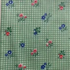 30's レア　ビンテージ生地　レトロ可愛い花柄