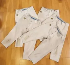 デサント ショートフィット 5本セット 白 ユニフォーム パンツ 野球 練習着