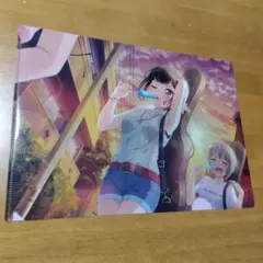 ⑧ バンドリ 美竹蘭 　Ａ−４クリアファイル