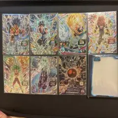 スーパードラゴンボールヒーローズカード8枚セット 未開封　abs