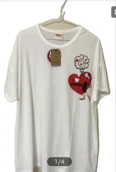 ポパイTシャツ サイズL ビッグTシャツ