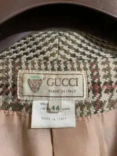 vintage美品old GUCCI カシミヤジャケット