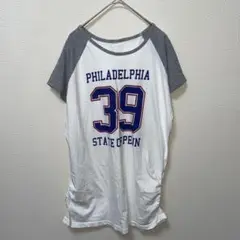 BRICOLAGE ブリコラージュ　ラグランTシャツ　サイドゴム　L