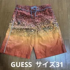 最終値下げ❣️GUESS グラデーション　ハーフパンツ　サイズ31