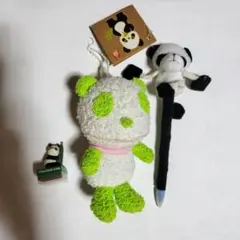 パンダグッズ まとめ売り 3個