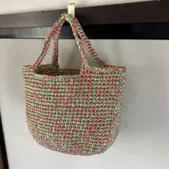 週末セール開催中♪ビニール紐バッグハンドメイド