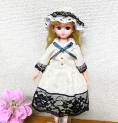 リカちゃん ワンピースと帽子のセット