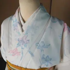 #603 ポリ 絽 【同梱で800円引き】A+
