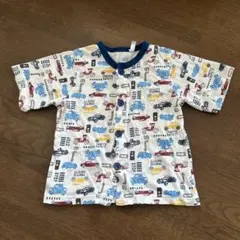 車柄パジャマ上　100