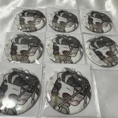 IdentityV 第五人格 雪まつりミニキャラ缶バッジ 白黒無常 謝必安